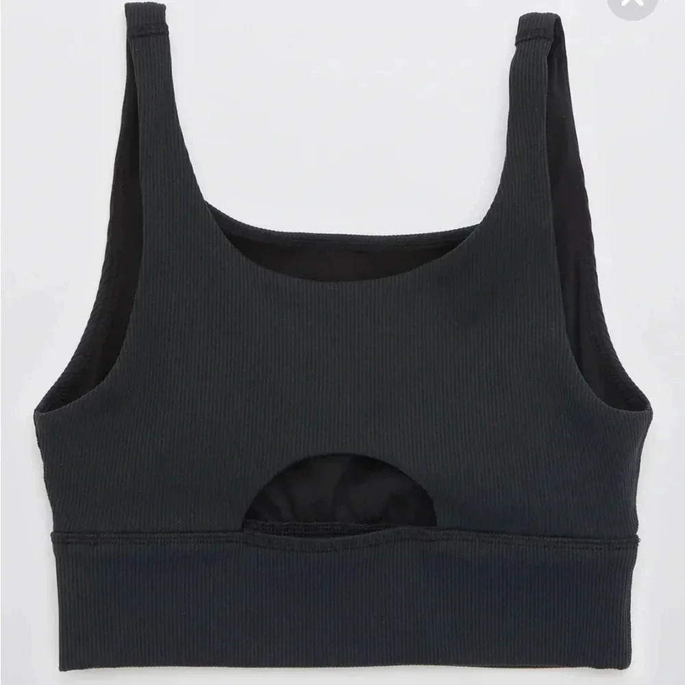 OFFLINE By Aerie | Ribbed Longline Sports Bra | Size XS - Picture 4 of 5